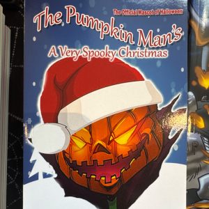 The pumpkin man, spooky Christmas