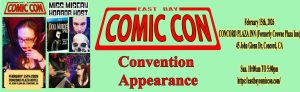 East Bay Comiccon 2-15-26