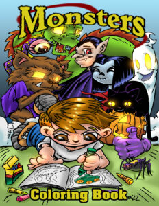 Monsters Coloring Book