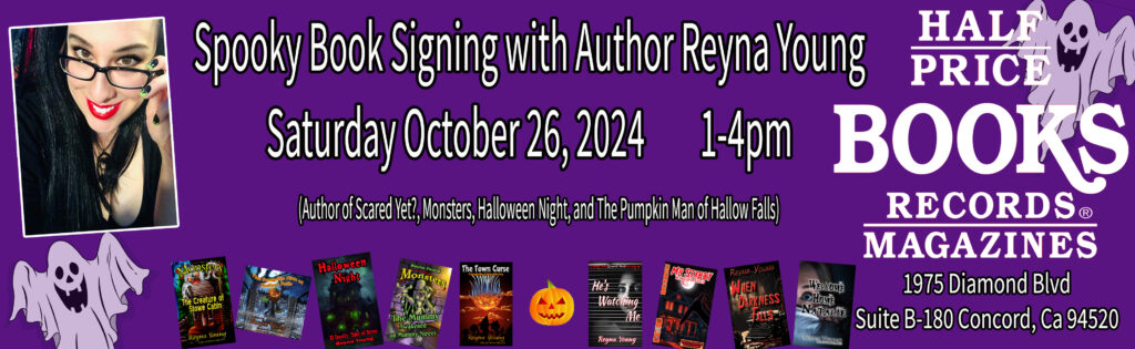 Concord Half Price Books Halloween Signing