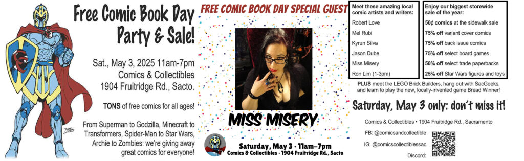Free Comic Book Day Signing