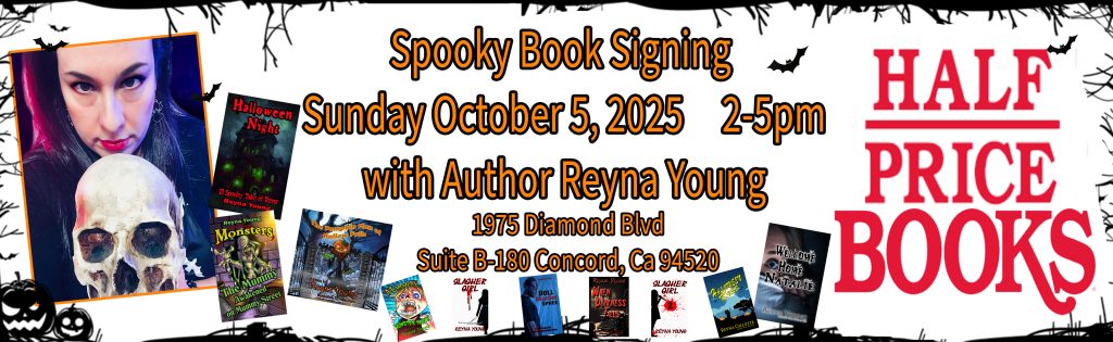 Half Price Books Signing Oct 5th 2025 in Concord, CA