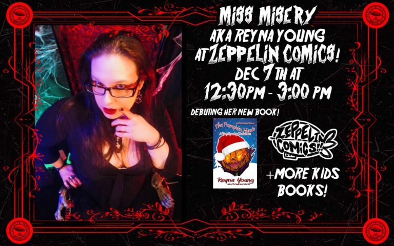 Zepplin Comics Sigining 12-7-2025